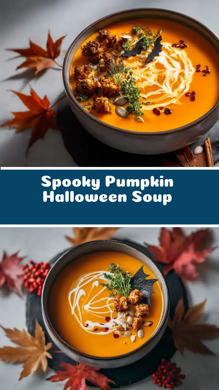 pumpkin Halloween soup recipe